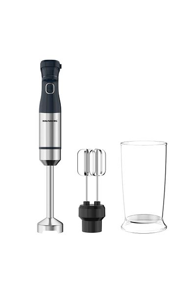 Hausberg Blender 2 in 1 HB-7704IN, 1000W, profesional, 10 trepte, functie Turbo, 700 ml , Multifunctional