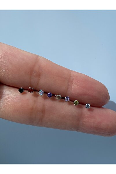 kurukafagift Hızma Gümüş Taşlı 3 mm