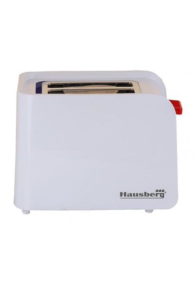 Hausberg Toaster HB-195RS, 750 W, 2 slices, defrost function, reheat function, 6 speeds