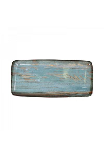 Viejo Valle Premium porcelain platter, Madera Mint, 34x16 cm