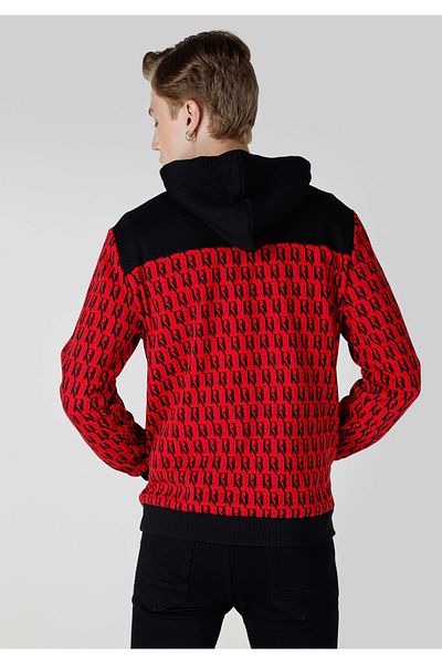 Colin's Regular Fit Men's Red Sweatshirt