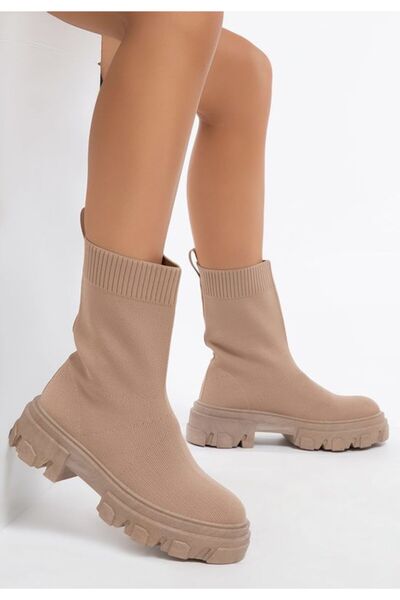 B T Shoes Ghete Tip Soseta Zhavia Kaki