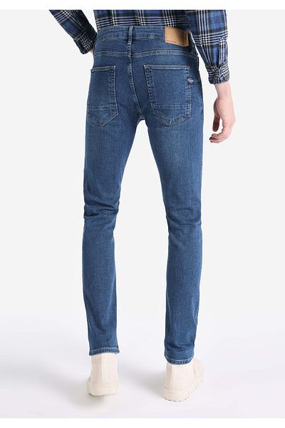 Colin's 044 Pantaloni de jeans albaștri pentru bărbați, cu talie joasă, cu picior drept, Karl