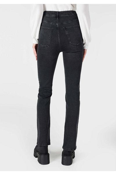 Colin's 797 Adel Flare Fit High Waist Flare Leg Women's Black Jean Pants