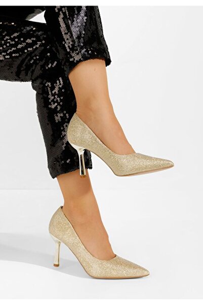 B T Shoes Pantofi stiletto Bernetta aurii