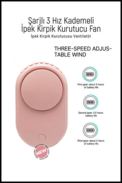 Nera Classy Oje Kurutucu - Kirpik Maskara Kurutucu Şarjlı 3 Kademeli