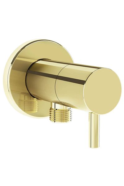 VitrA Gold Intermediate Corner Faucet For Standard Installation, Origin Collection, Brass