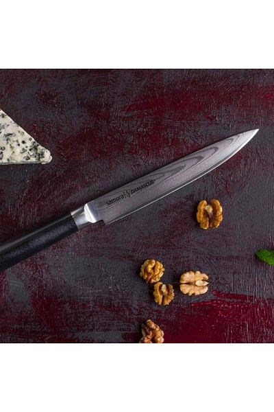 Samura 67-layer Damascus steel carving knife, 20 cm