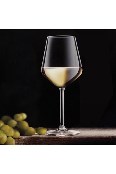 Viejo Valle Set of 6 white wine glasses, Carre, 420 ml