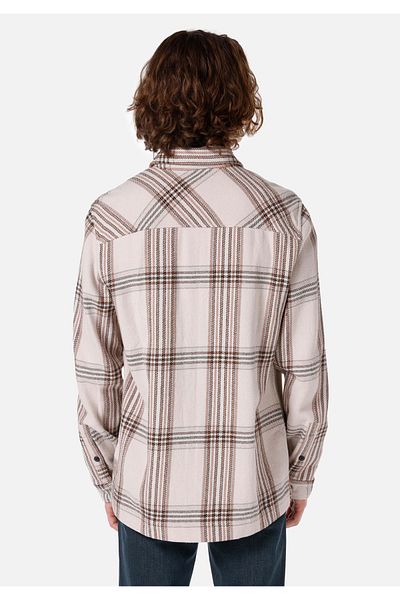 Colin's Cămașă Regular Fit Buzunar cu rever Bej Cămașă cu mânecă lungă pentru bărbați Cl 1066796