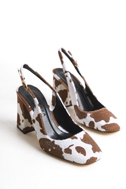 Niloshka PESCA İnek Desen Gova Kadın Ayakkabı