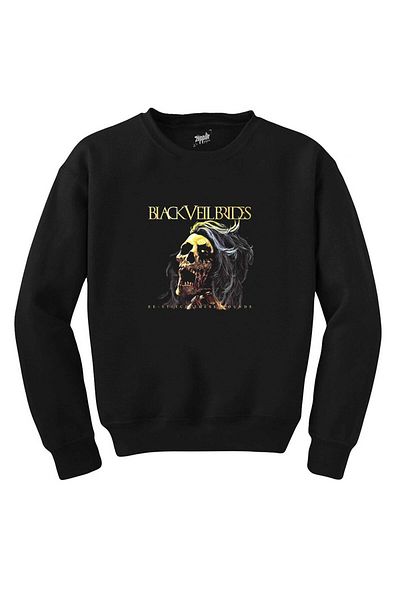 Pisa Art Black Veil Brides Re Stitch Αυτές τις Πληγές Μαύρο φούτερ