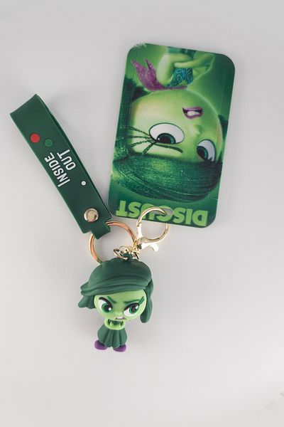 shop Disgusted Character Id Card Holder and Keychain