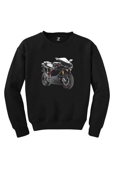 Pisa Art Μαύρο φούτερ Ducati 1098