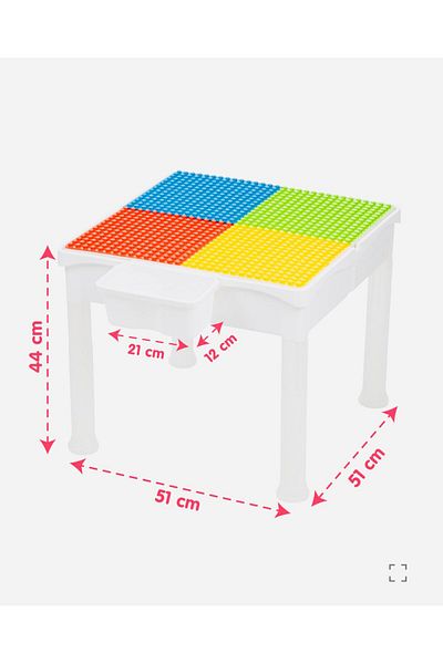 CREATİVE GAMES Ceco Toys Mega Activity Set 108 Pieces Block Legoduplo Compatible