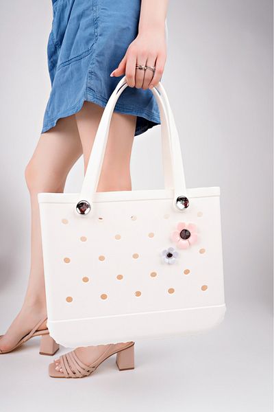 PLN SHOES Γυναικεία ποιοτική τσάντα Eva Beach και Shoulder
