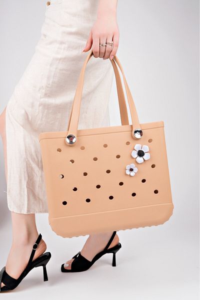 PLN SHOES Γυναικεία ποιοτική τσάντα Eva Beach και Shoulder