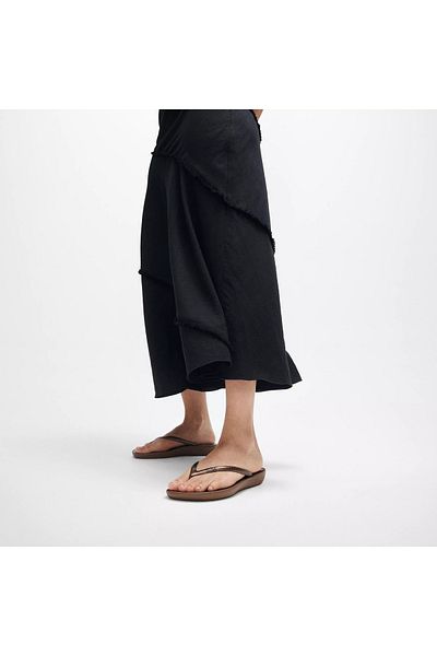 Fitflop Slaps FITFLOP Dámské Iqushion Ergonomické žabky, Hnědá, Dámské