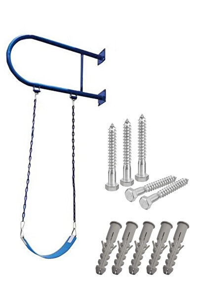 Generic أرجوحة حائط حديدية مع مقعد أرجوحة وسلاسل للأنشطة الخارجية