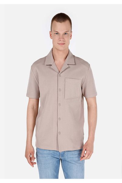 Colin's Mâneci polo pentru bărbați bej