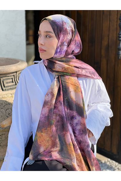 Modakaşmir Petra Pattern Twill Shawl