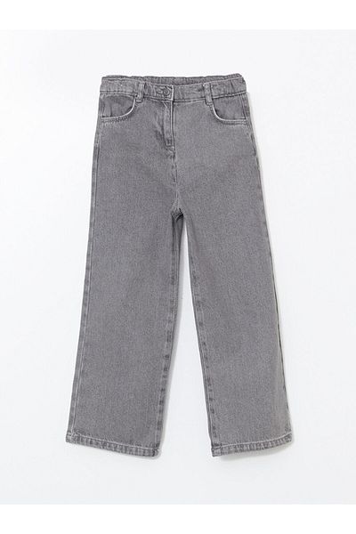 LC Waikiki Pantaloni de jeans pentru fete cu talie elastică LCW