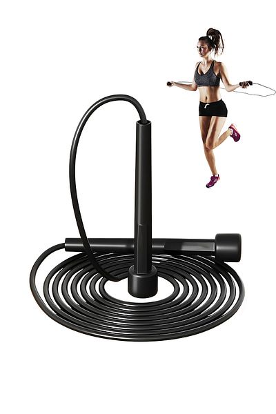 COZY SENSE Jump Rope Non-Slip Handle Home Outside Exercise Fitness Training Skipping Rope Body Shaper