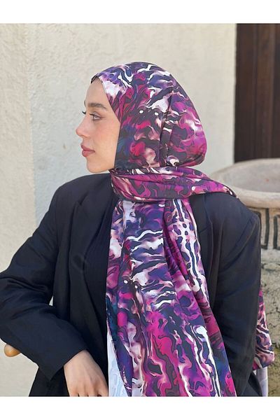 Modakaşmir Piosa Pattern Twill Shawl