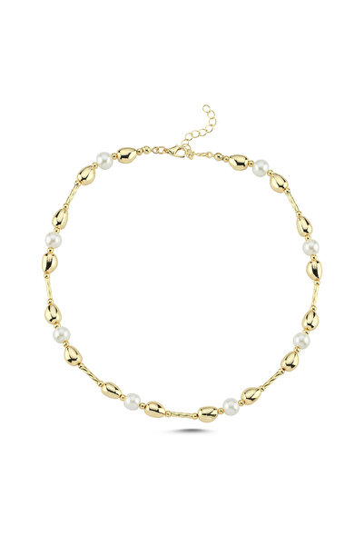 Venus Design inci çubuk gold kolye