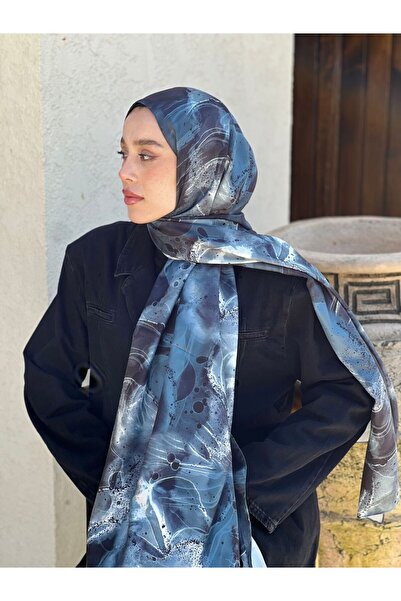 Modakaşmir Bandera Desen Twill Şal