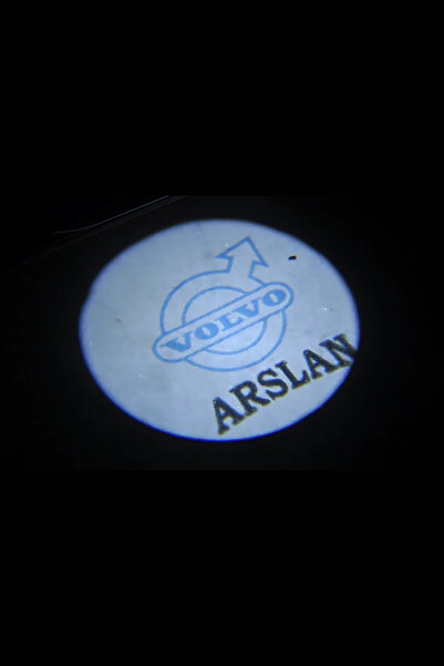 Home Volvo Kişiye Özel İsimli Pilli Kapı Altı Logo 2'li - Montajsız Oto Aksesuar