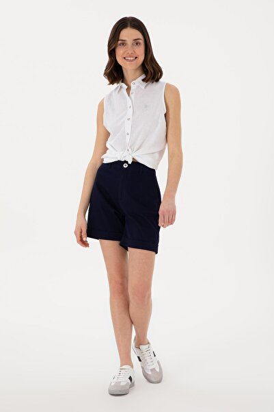 U.S. Polo Assn. US POLO ASSN 2086506 Kadın Regular Dokuma Gömlek
