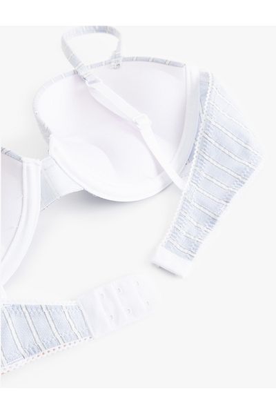 Koton Ριγέ Extra Padded Push Up σουτιέν
