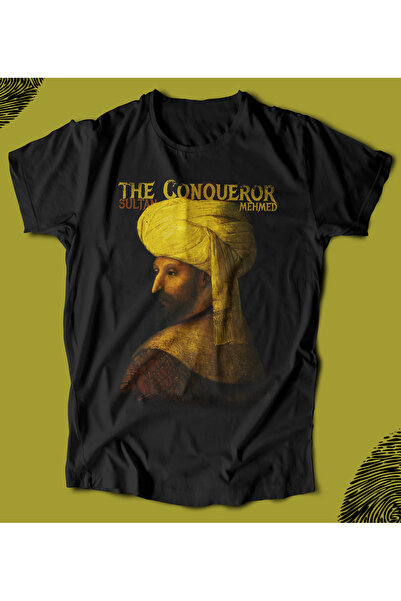 BUTSHIRT Bu T-Shirt' Fatih Sultan Mehmet - the Conquerer' Printed'Regular-Fit...