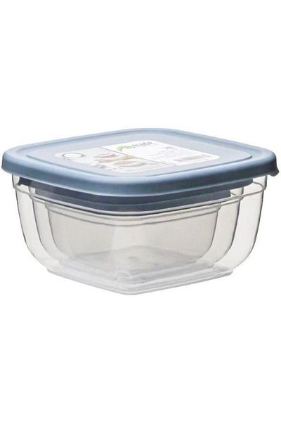 ASUDE Asd057 Maya Square 3-Piece Storage Container Set Red 500-900-1500 ml
