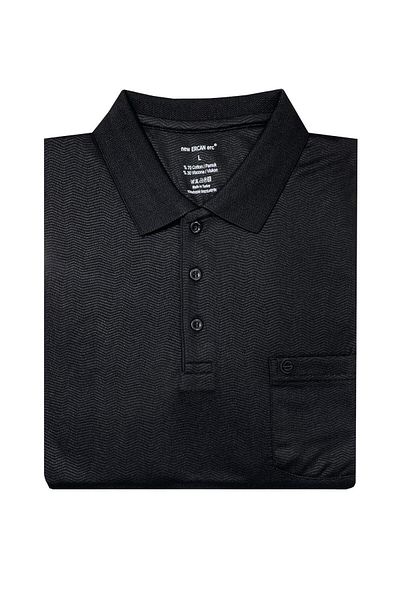 Ercan Ανδρικό κοντομάνικο μπλουζάκι Classic Fit με γιακά 7235