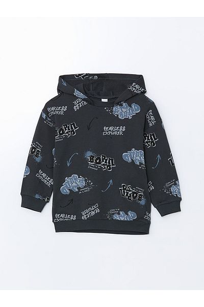 LC Waikiki طقم سويت شيرت وسروال رياضي للأولاد من LCW Kids مكون من قطعتين