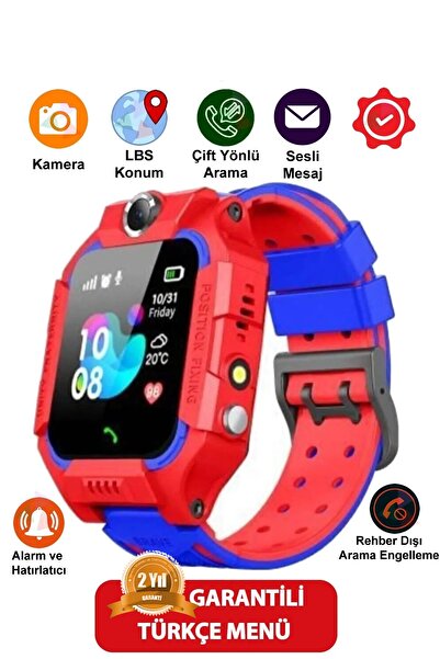 HEPSİCEPTE iOS/Android Uyumlu Çocuk Saati – SIM Kartlı, Uzaktan Dinleme Özell...