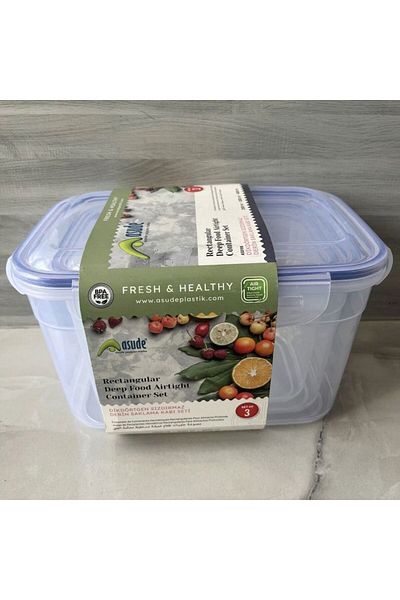 ASUDE Deep 3L Leakproof Storage Container (2-3-4.5 Lt)