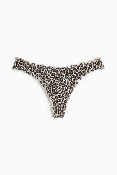 H&M 3-pack overlock-detail thong briefs