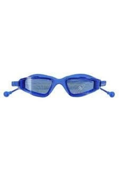 BERMUDA Swimming Goggles with Headphones - Silicone Antifog - 1703 - Blue