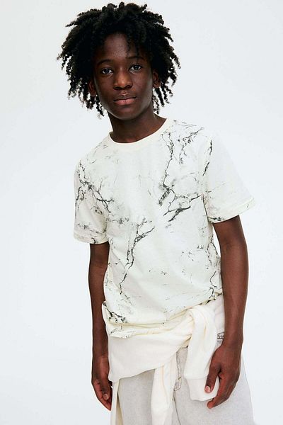 H&M Printed Cotton T-shirt