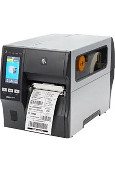 Zebra طابعة الباركود data-b46 411 4" 203 Dpi Serial، USB 10-100 Ethernet، Blu...