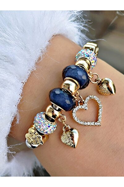 Tisaati إصدار محدود من سلسلة تصميم خاص فاخر على شكل قلب من الفولاذ المقاوم لل...