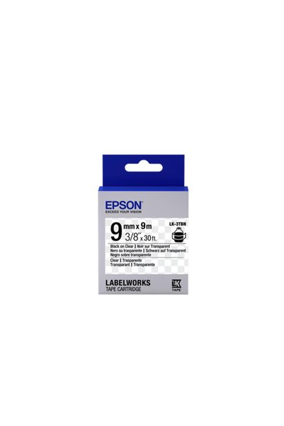 Universal Epson Lk-2Wbn Standard Black on White 6mm 9Meter Label