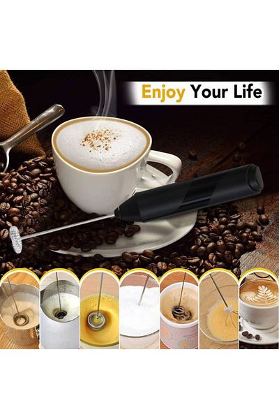 AMLINK Milk Frother Handheld, Electric Frothers, Coffee Frother Mini Whisk, Foam Maker