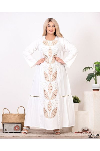 Genrics Comfortable and flowing cotton reception jalabiya