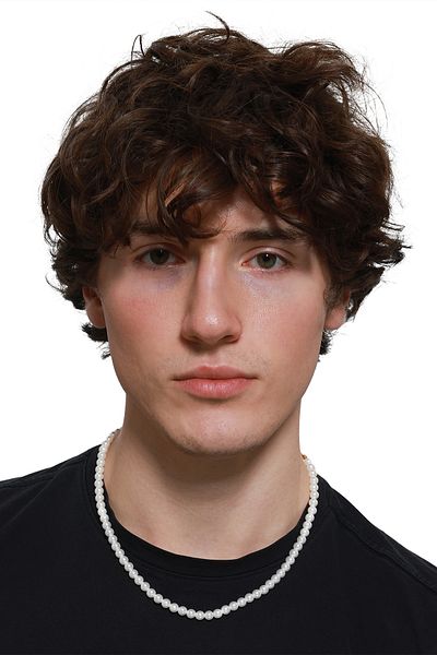 Heideman Perlenkette Herren Timon goldfarben Basic