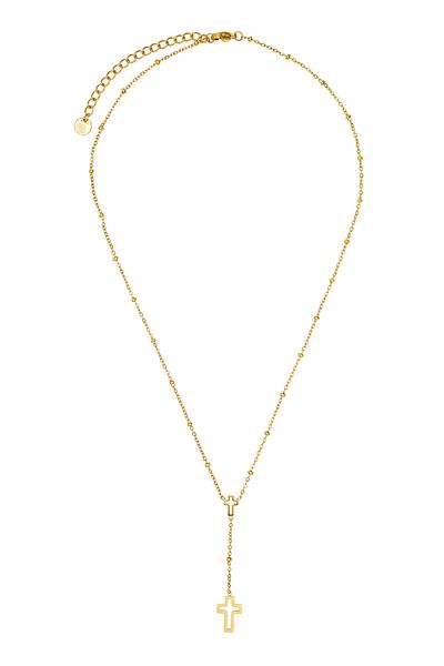 Heideman Rosenkranz Kette Frauen Umbra Goldfarben Elegant