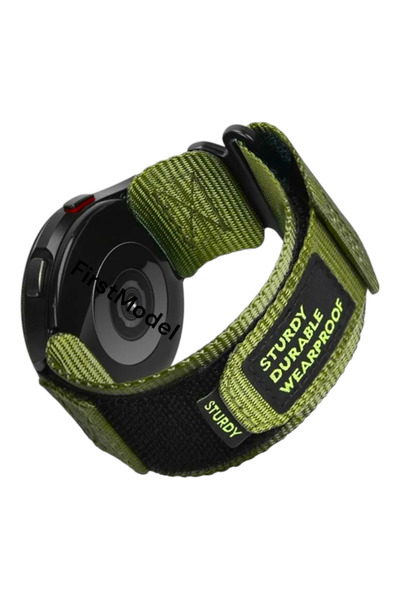 FirstModel 20 mm Universal Tüm Saat modelleri ile Uyumlu Premium Cırtlı Bant ...